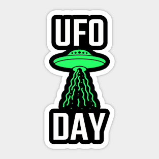 World UFO Day Sticker